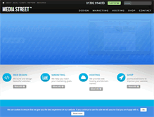 Tablet Screenshot of media-street.co.uk